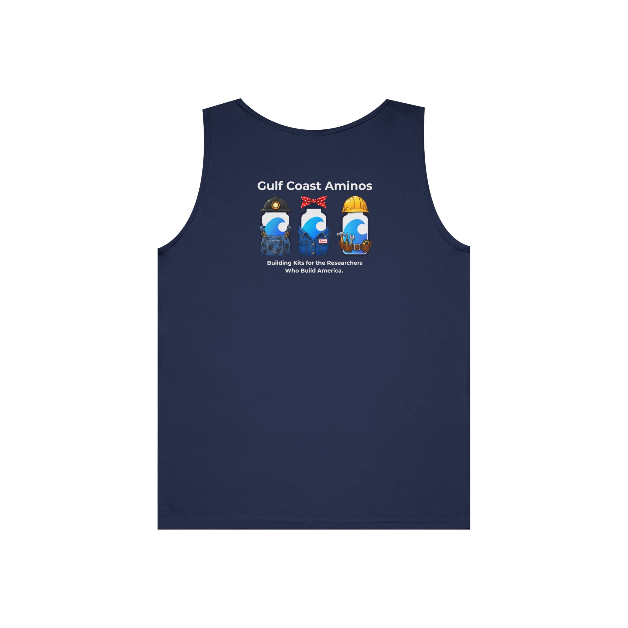 Tank Top — Gulf Coast Aminos Coastal Waves Logo Tank