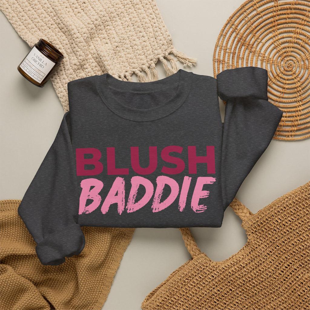 Blush Baddie Crewneck Sweatshirt