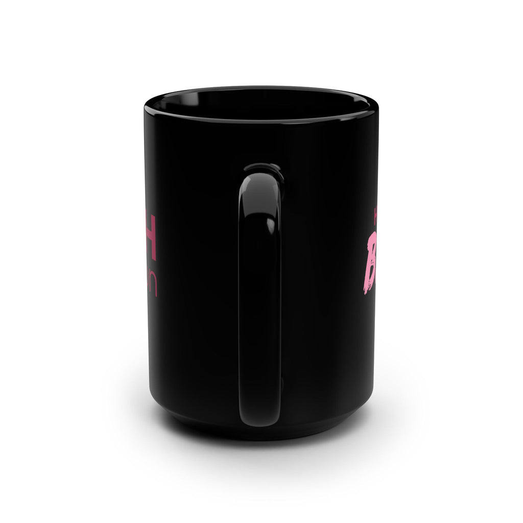 Black Mug, 15oz