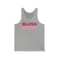 Blush Daddy Tank Top — "Hydrate like a Baddie" Graphic Fitness Tank