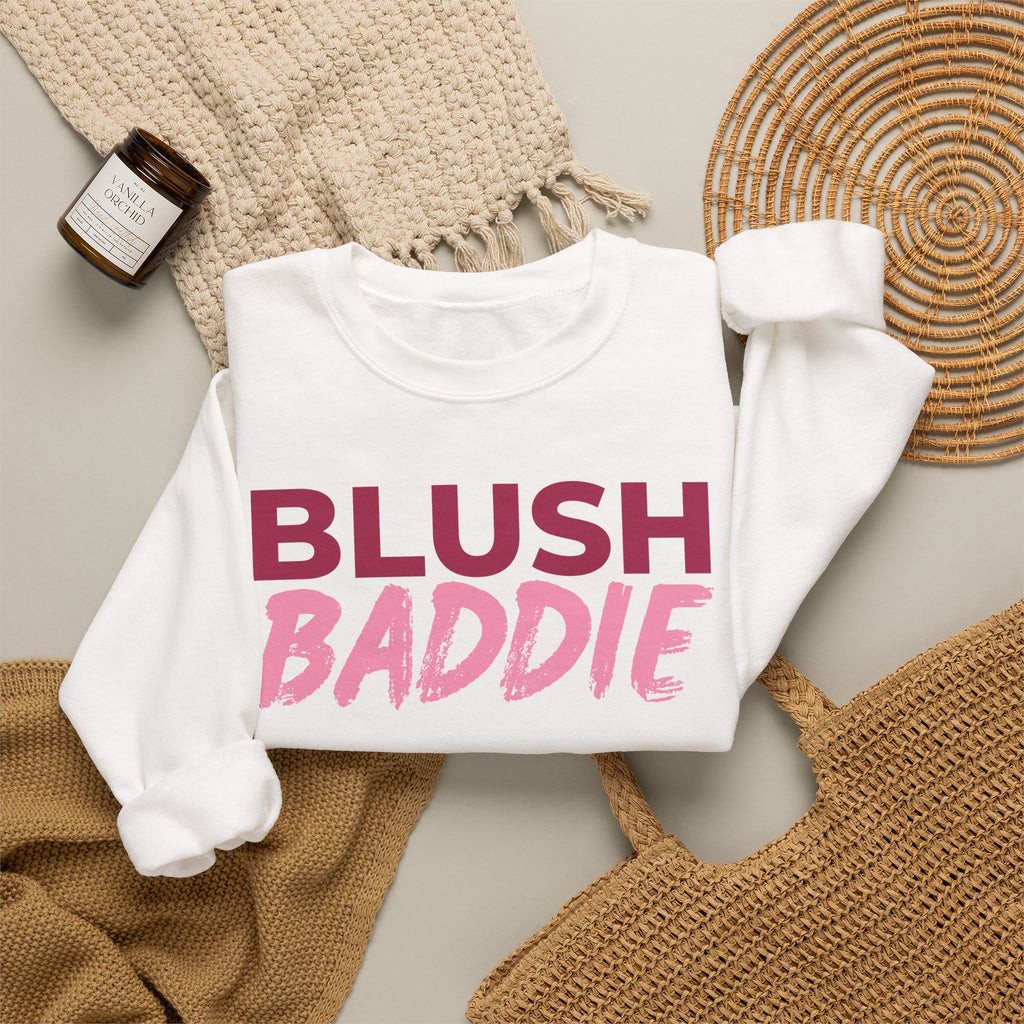 Blush Baddie Crewneck Sweatshirt