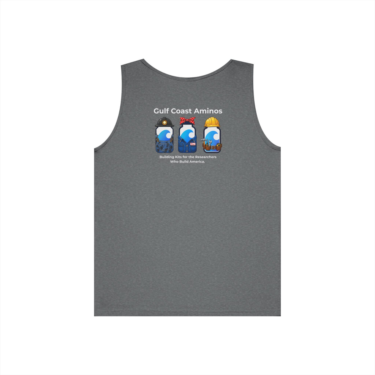 Tank Top — Gulf Coast Aminos Coastal Waves Logo Tank